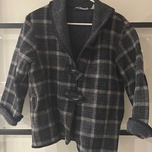 Marsh landing Wool blazer coat large petite